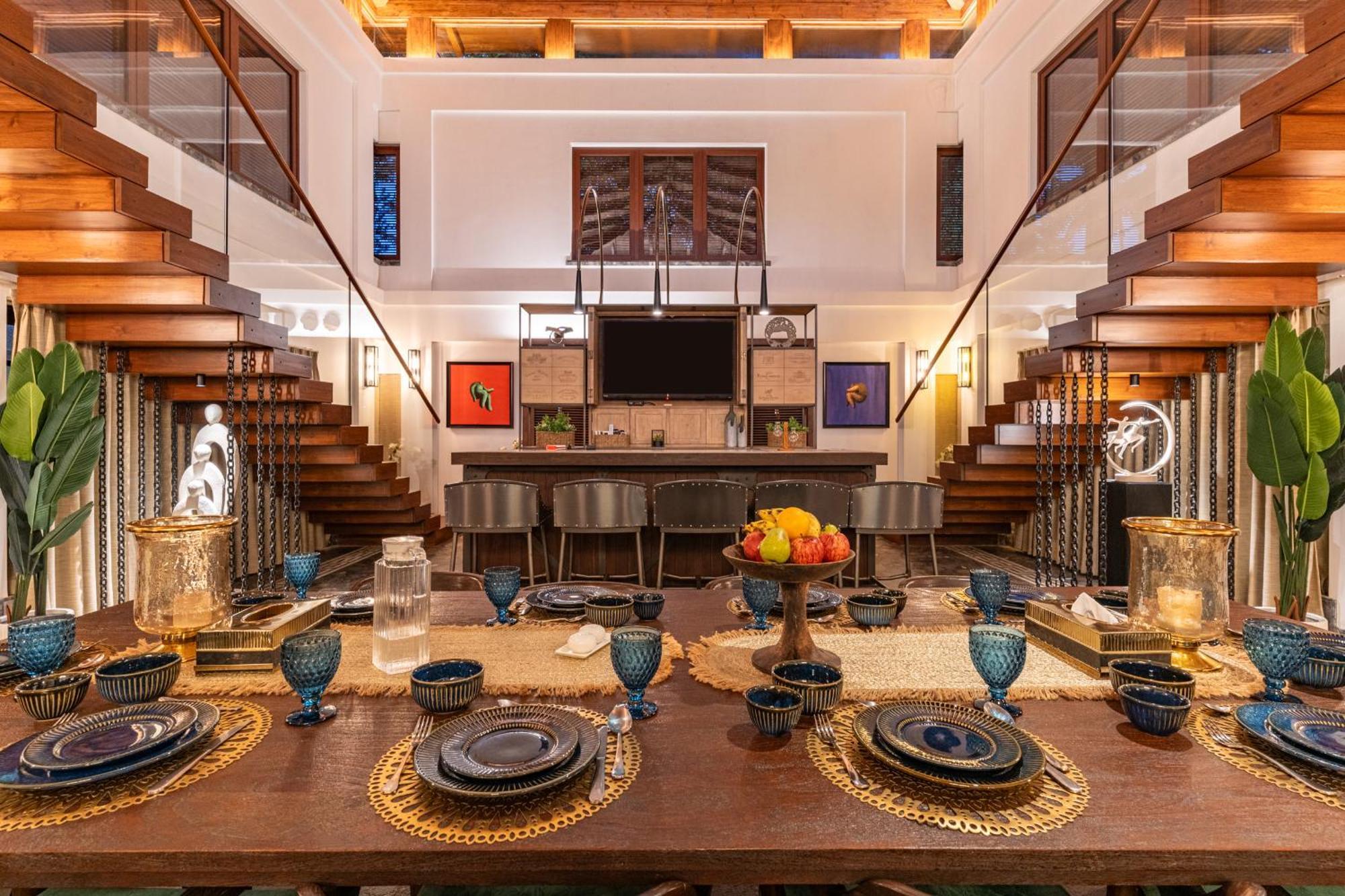 Azara Beach House - 5 Bhk Designer Villa, Candolim Beach Bagian luar foto