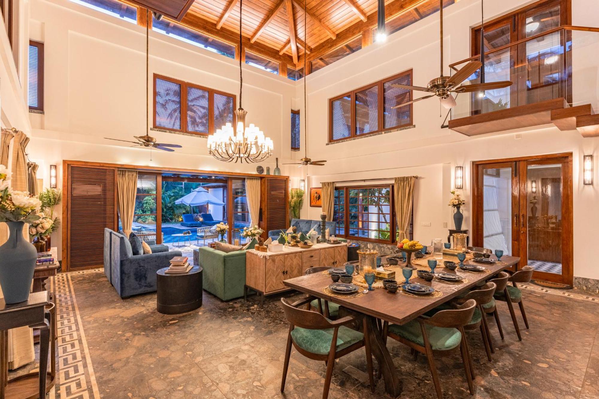 Azara Beach House - 5 Bhk Designer Villa, Candolim Beach Bagian luar foto