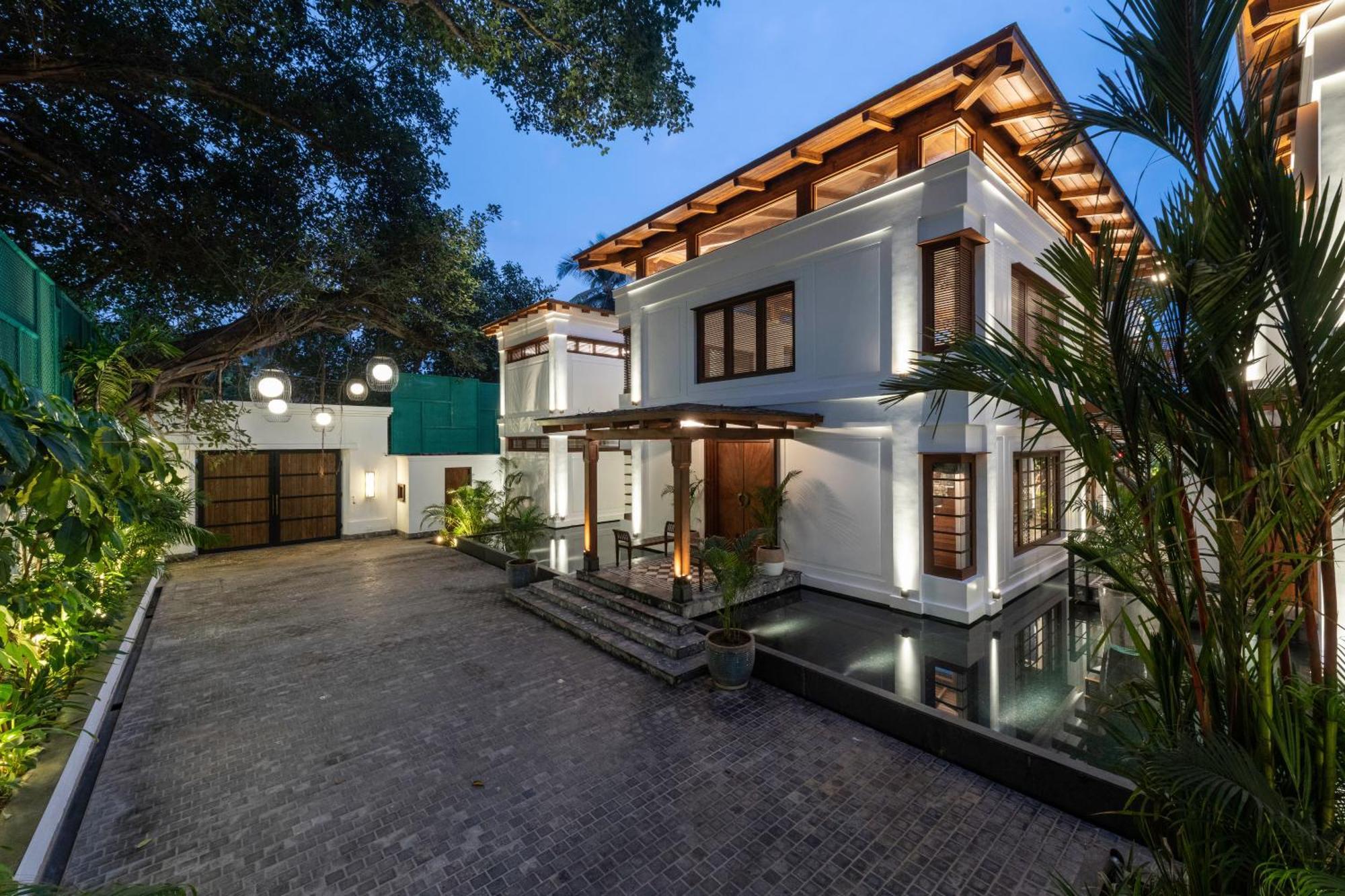 Azara Beach House - 5 Bhk Designer Villa, Candolim Beach Bagian luar foto