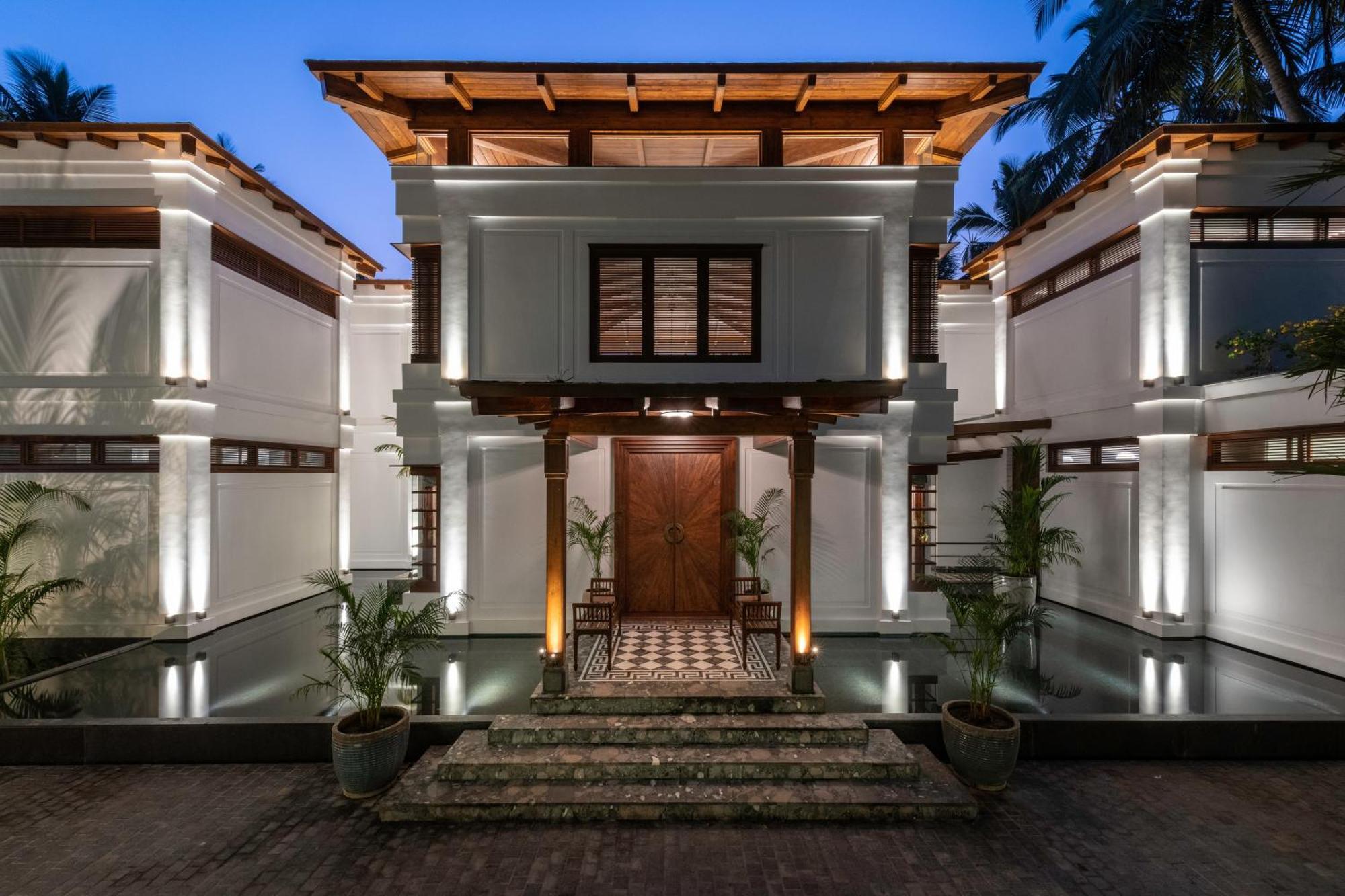 Azara Beach House - 5 Bhk Designer Villa, Candolim Beach Bagian luar foto
